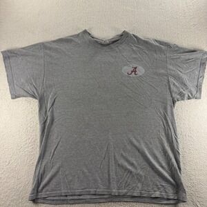 Alabama Crimson Tide Delta Pro Weight Football Iron Bowl Blood Donor TShirt Sz L